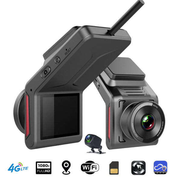 K18 Dashcam FHD 1080P 4G WiFi GPS Maroc